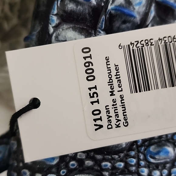 ๐๐ BRAHMIN DAYAN Kyanite Satchel, VERONICA Wallet, & CROCODILE Charm ๐๐ - Picture 17 of 17